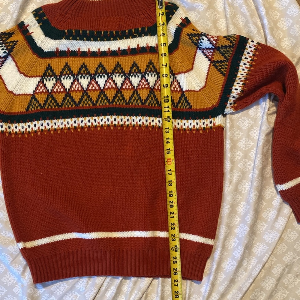 Vintage mens large knit sweater Jc penny - Picture 8 of 8